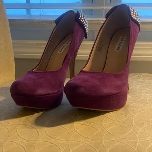 Purple heels